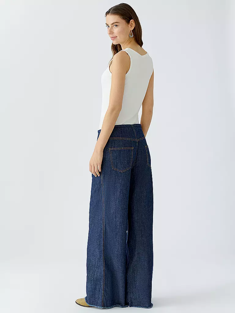 OUÍ | Jeans Wide Leg  | dunkelblau