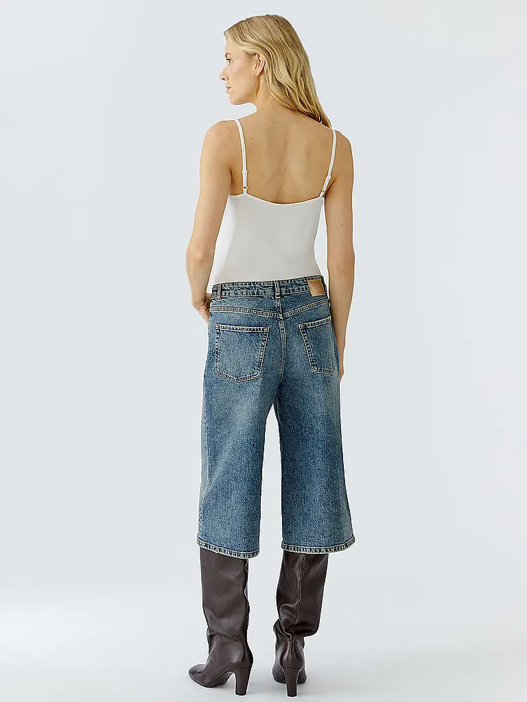 OUÍ | Jeansbermuda | blau