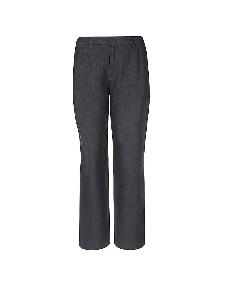 OUÍ | Leinenhose | blau