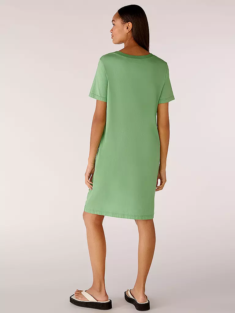 OUÍ | Leinenkleid | dunkelblau