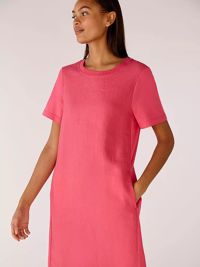 OUÍ | Leinenkleid | dunkelblau