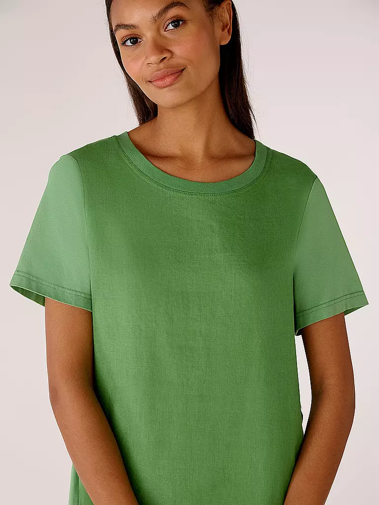 OUÍ | Leinenkleid | dunkelblau