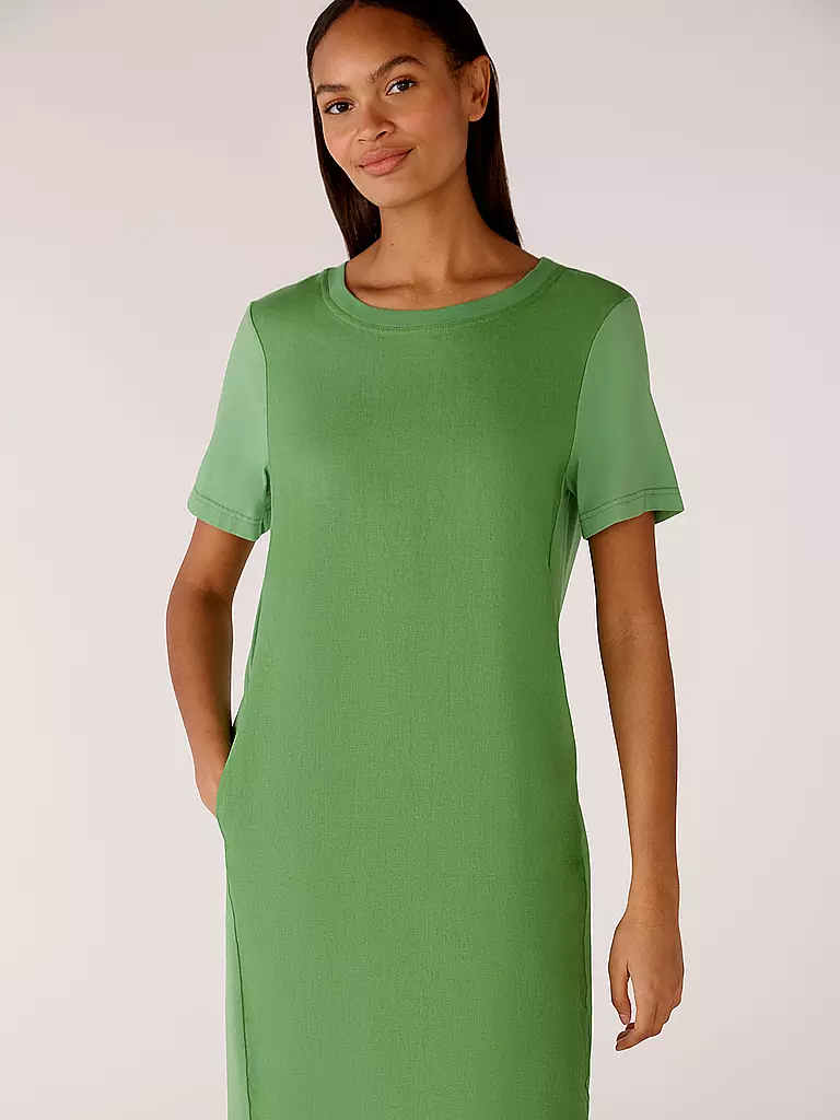 OUÍ | Leinenkleid | dunkelblau