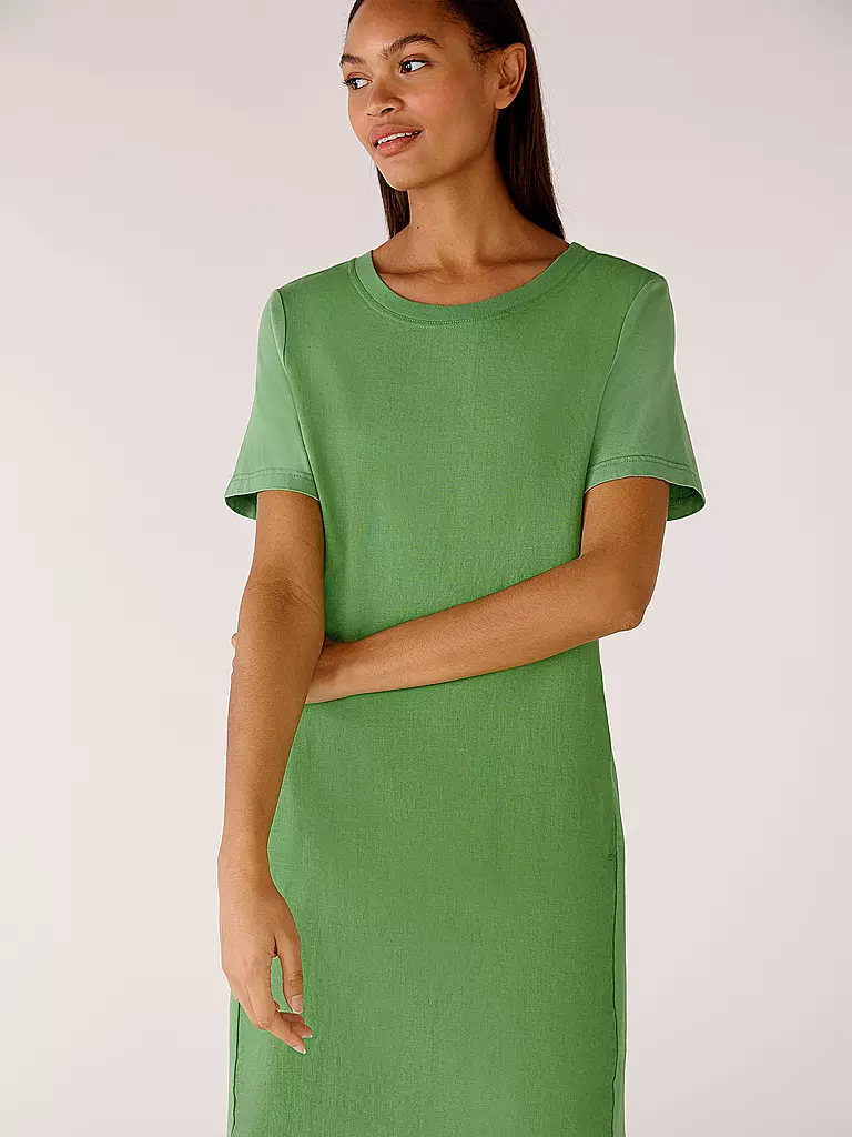 OUÍ | Leinenkleid | dunkelblau