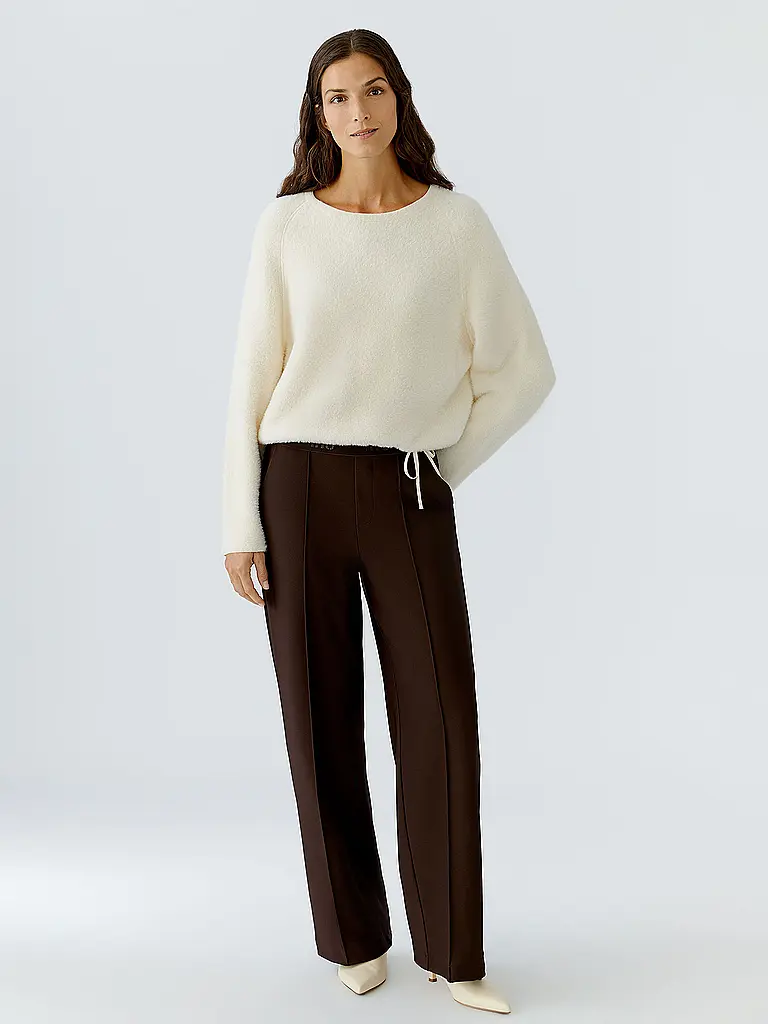 OUÍ | Marlenehose  | braun