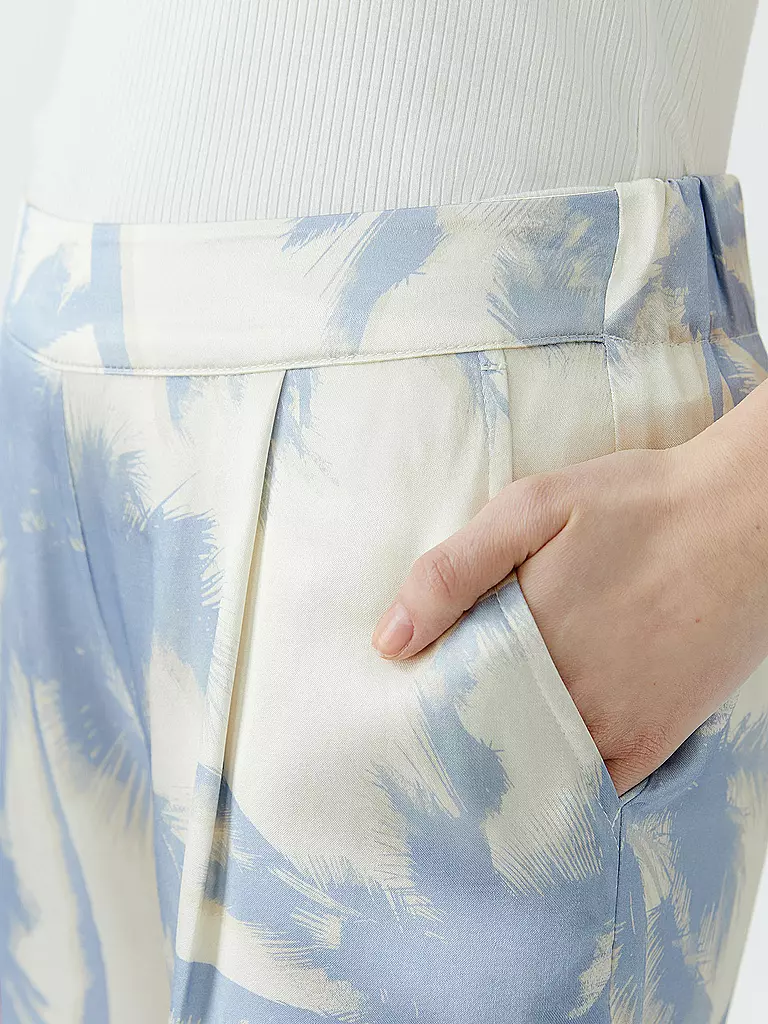 OUÍ | Marlenehose | weiss