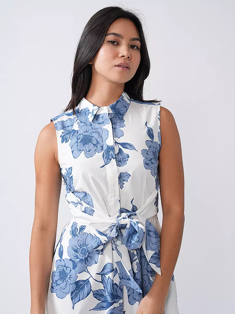 OUÍ | Midikleid  | blau