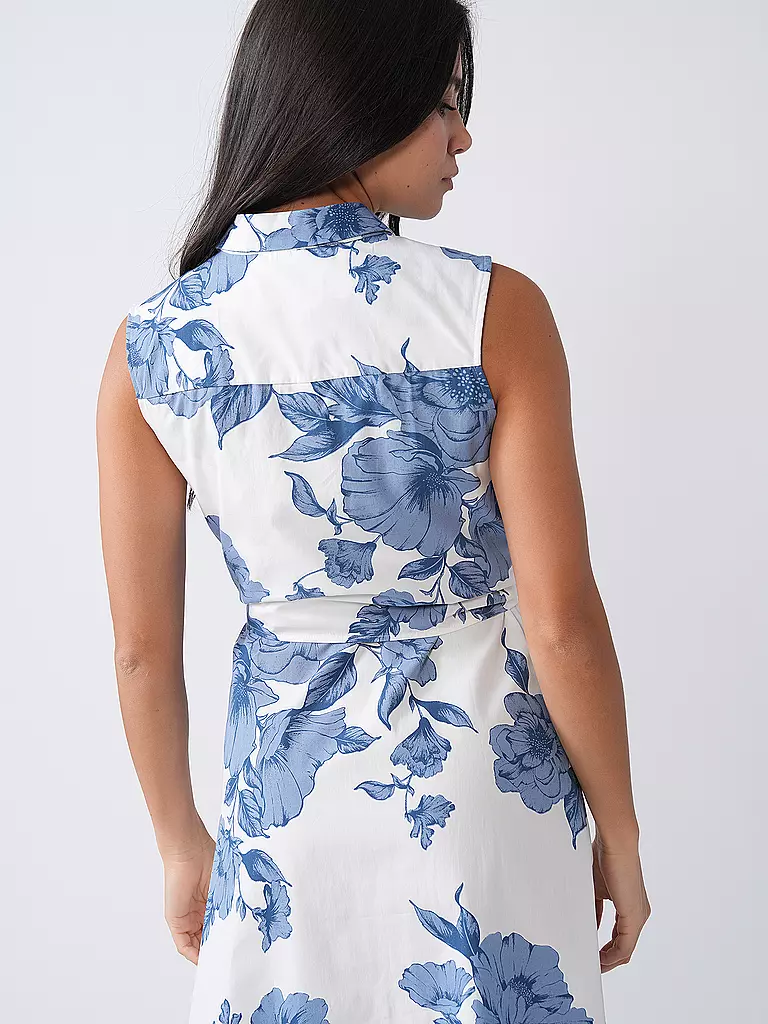 OUÍ | Midikleid  | blau
