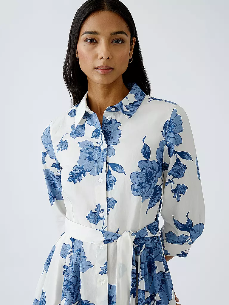 OUÍ | Midikleid | blau