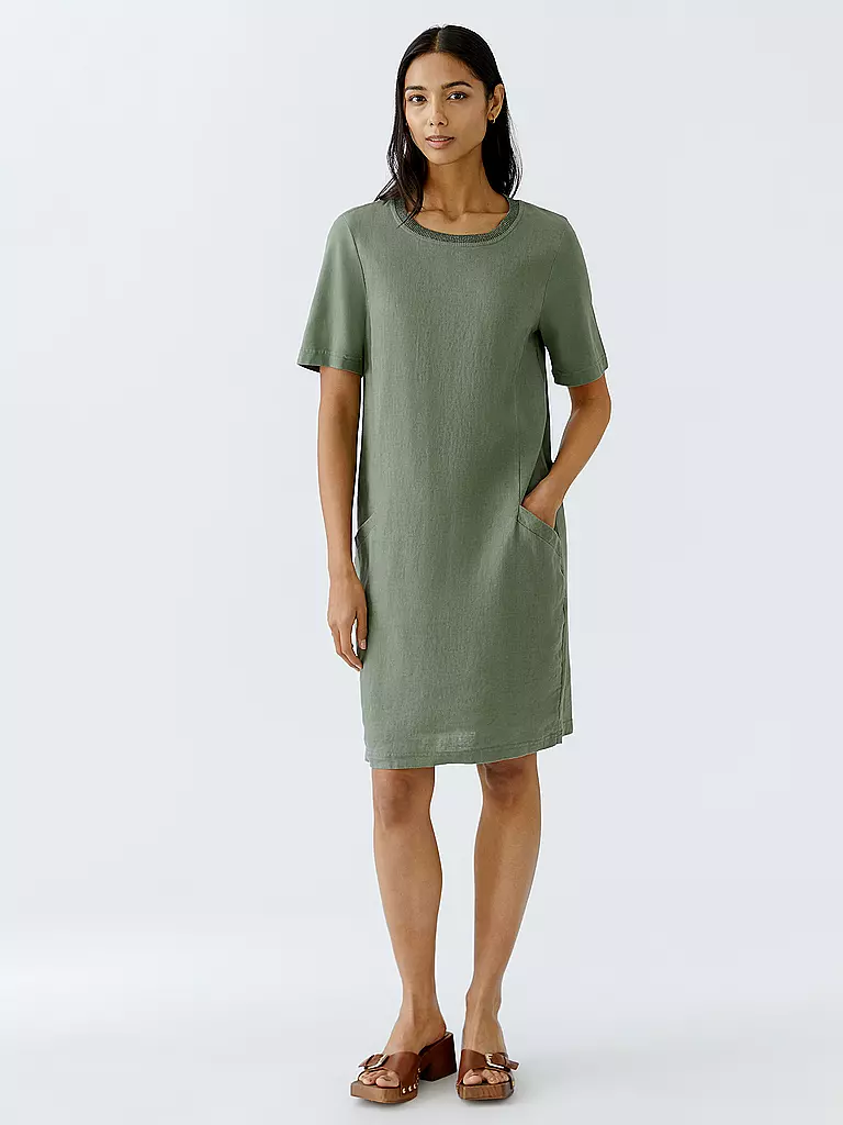 OUÍ | Minikleid  | olive