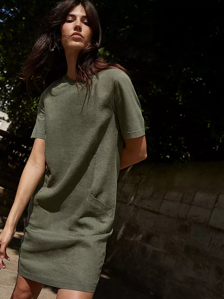 OUÍ | Minikleid  | olive