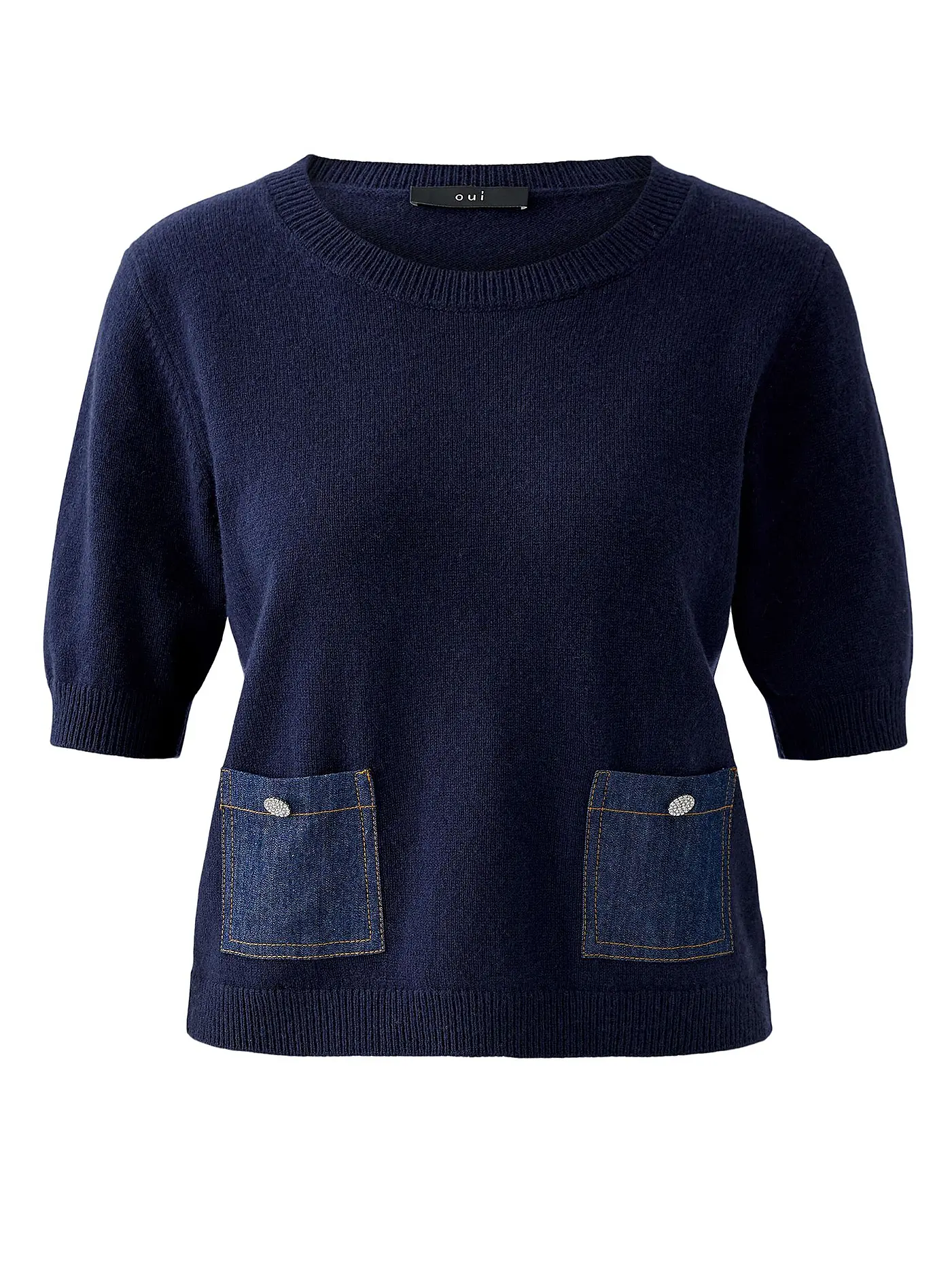 OUÍ | Pullover  | dunkelblau