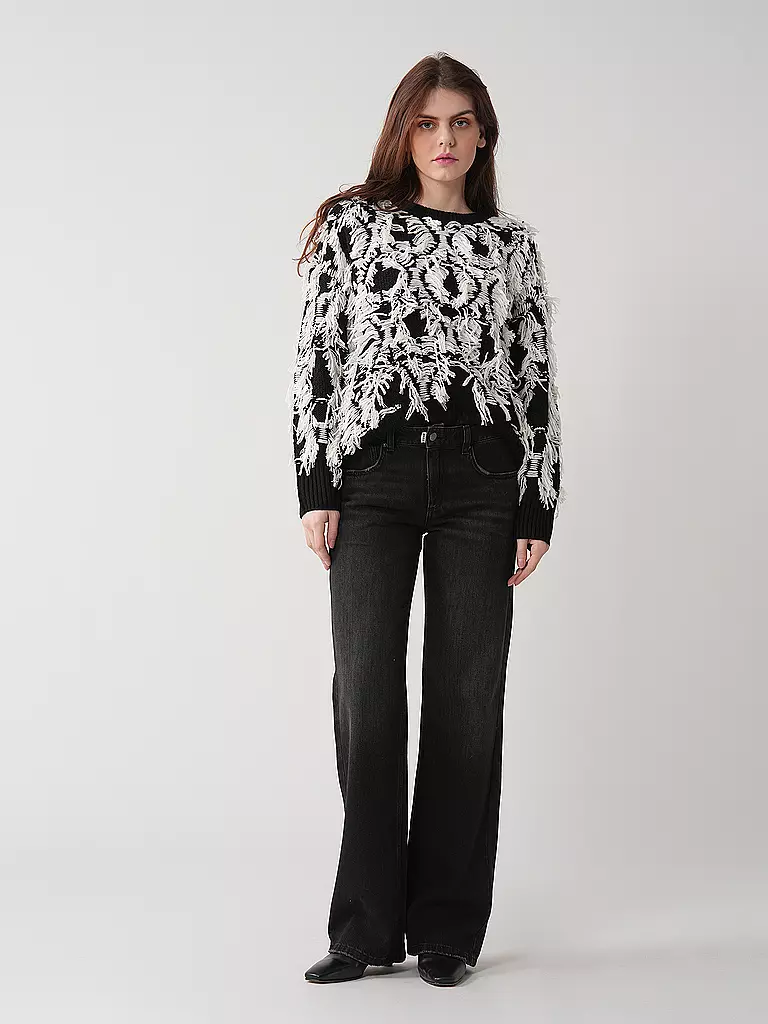 OUÍ | Pullover  | schwarz