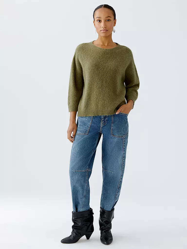 OUÍ | Pullover  | olive