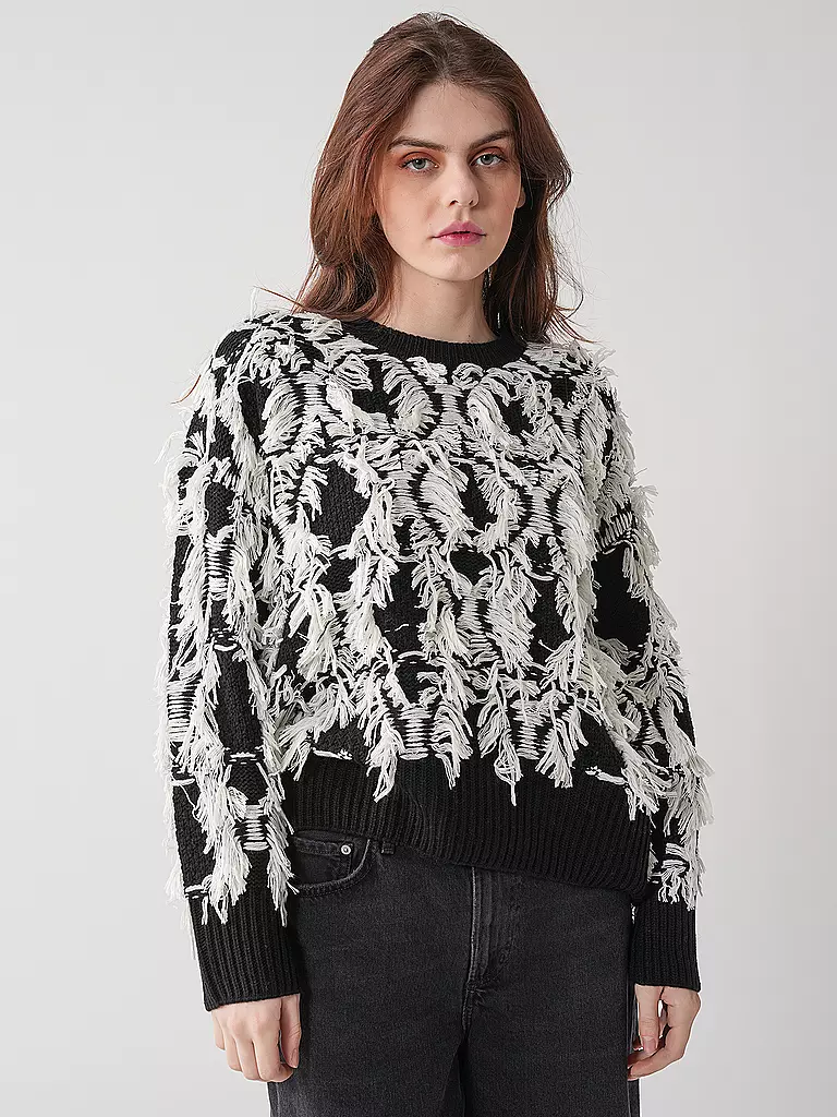 OUÍ | Pullover  | schwarz