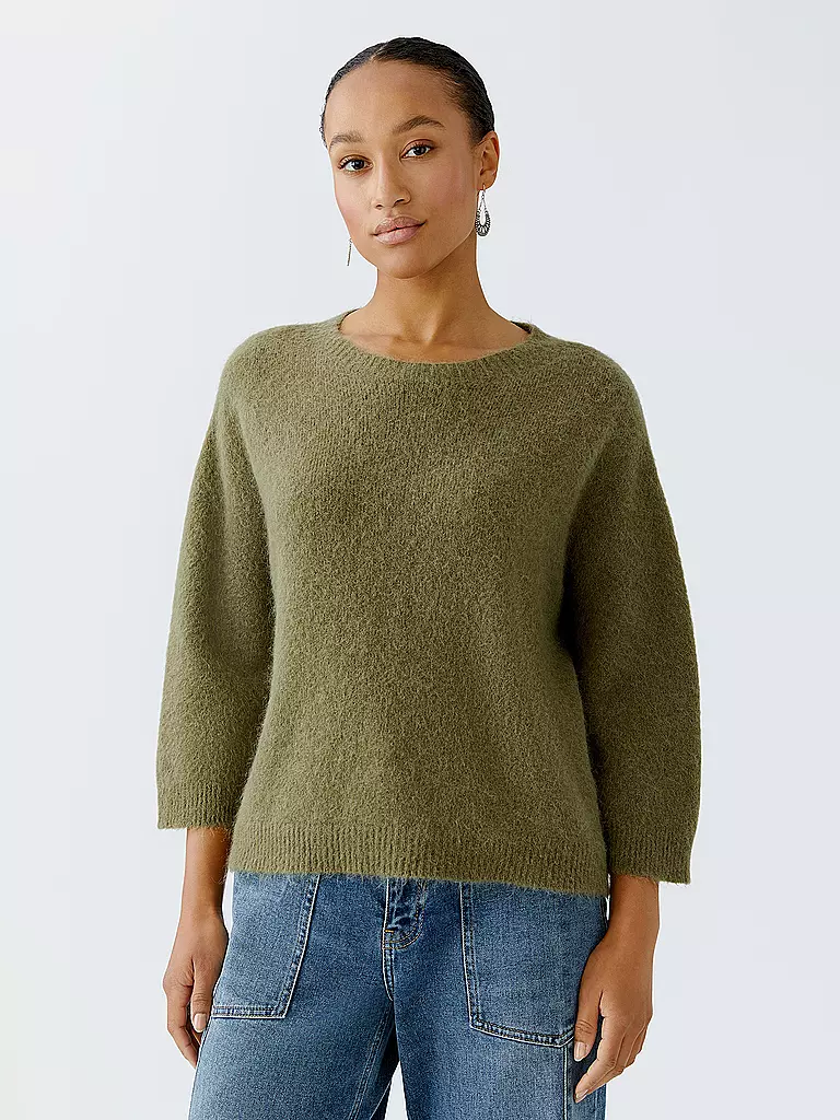 OUÍ | Pullover  | olive