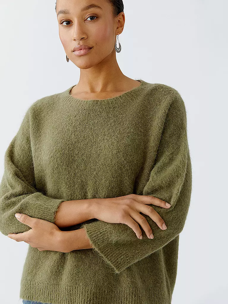 OUÍ | Pullover  | olive