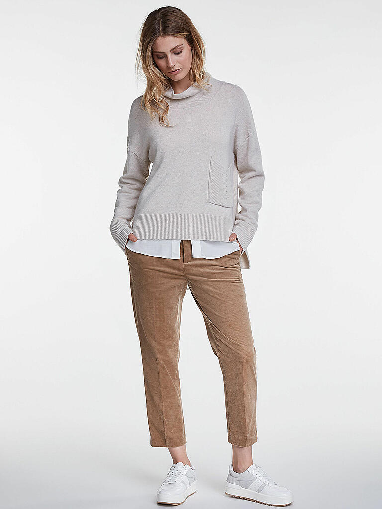 OUÍ | Pullover Boxy-Fit | beige