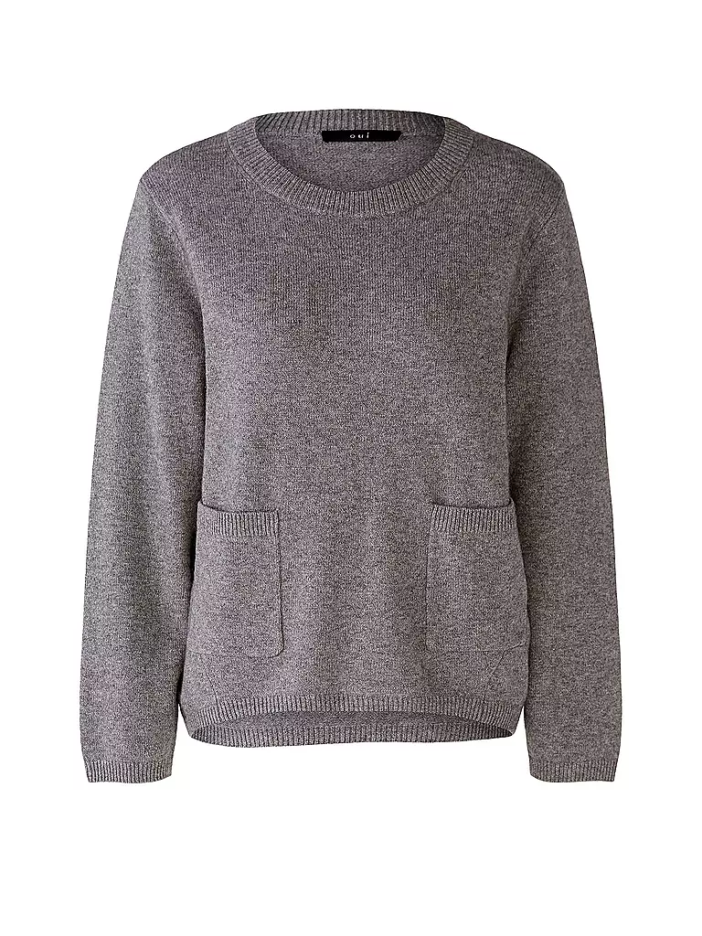 OUÍ | Pullover | grau