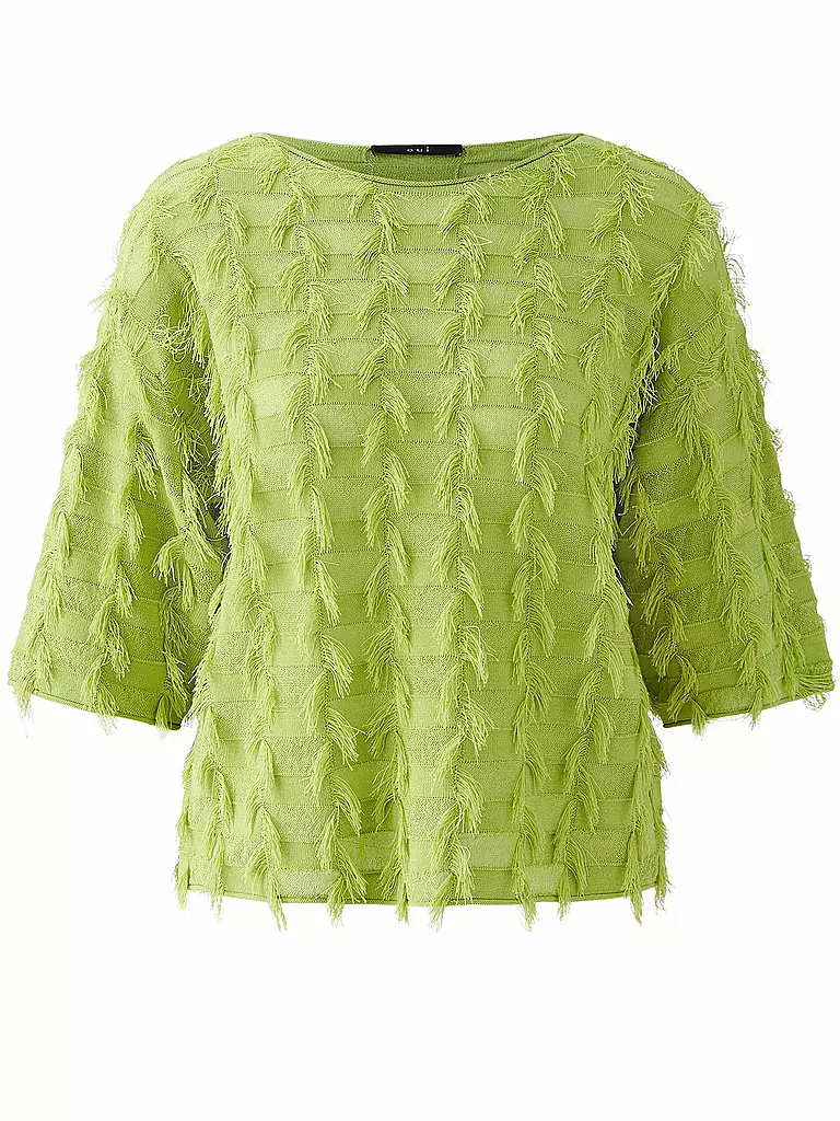 OUÍ | Pullover | hellgrün