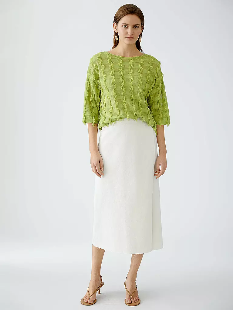 OUÍ | Pullover | hellgrün