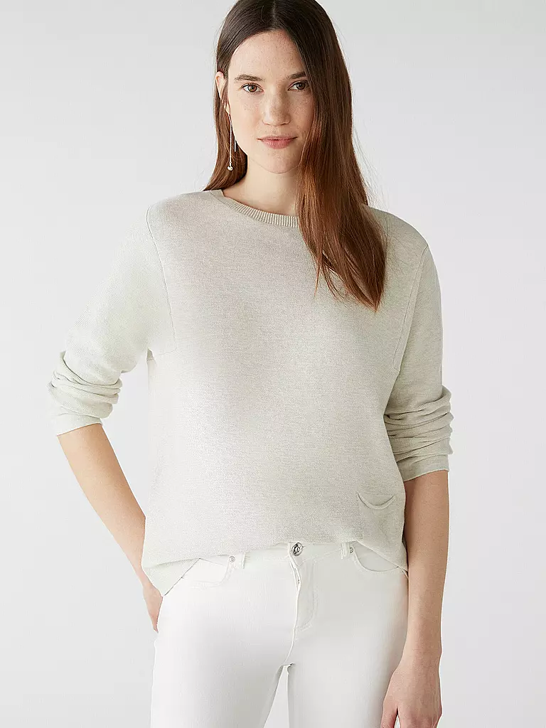 OUÍ | Pullover | creme