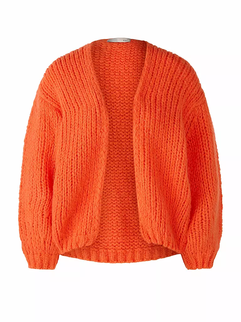 OUÍ | Strickcardigan | orange