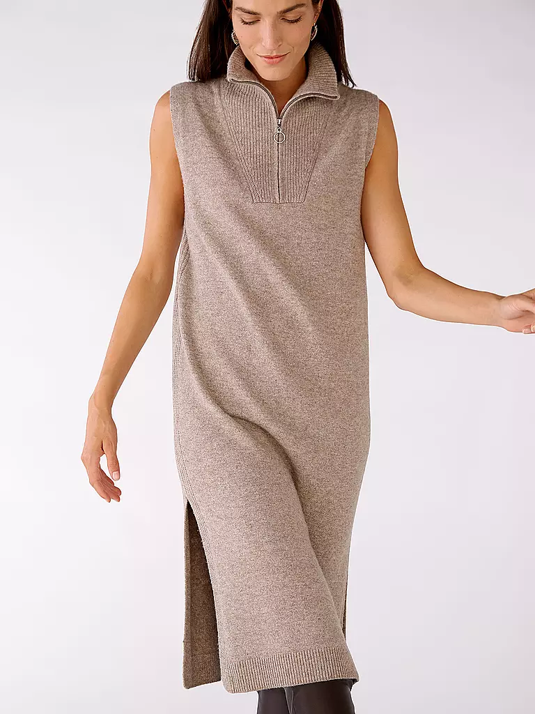 OUÍ | Strickkleid | camel