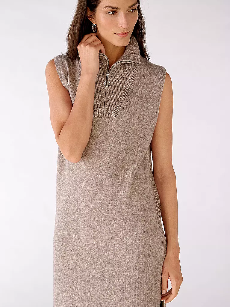 OUÍ | Strickkleid | camel