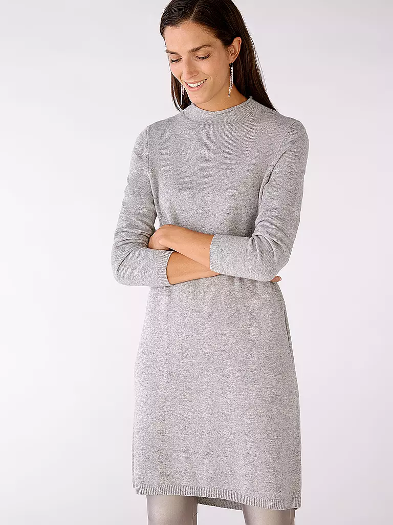 OUÍ | Strickkleid | grau