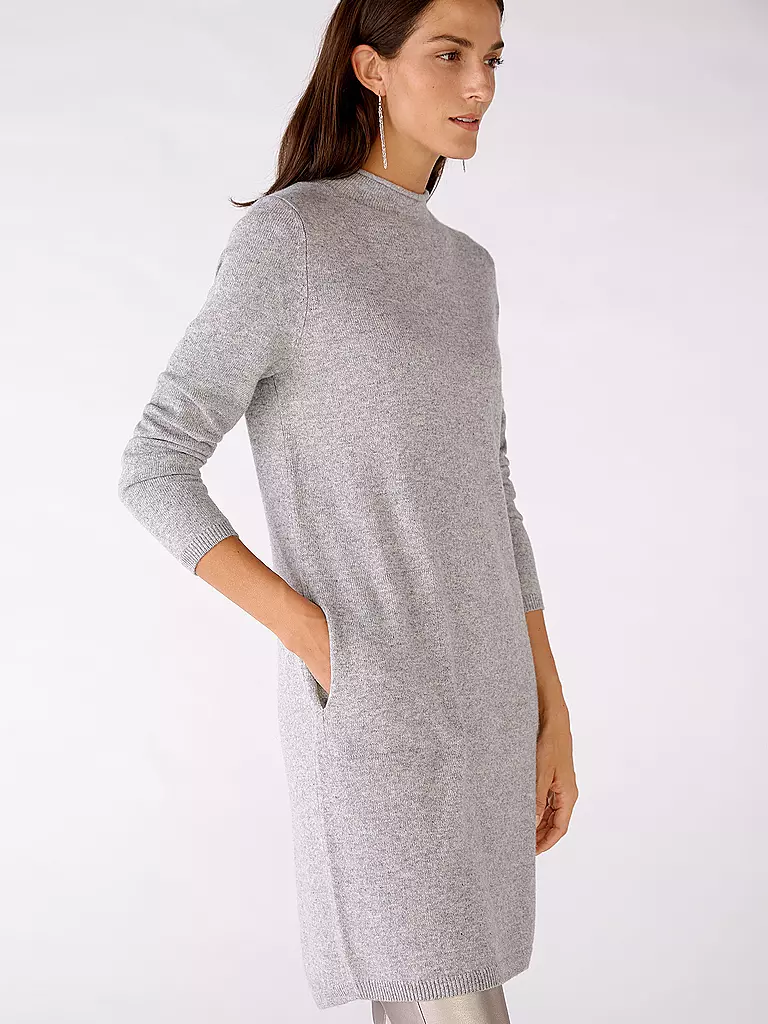 OUÍ | Strickkleid | grau