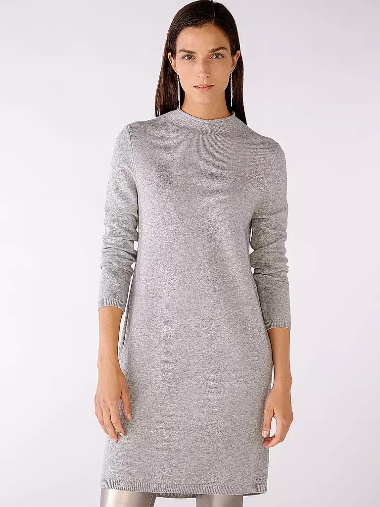 OUÍ | Strickkleid | grau