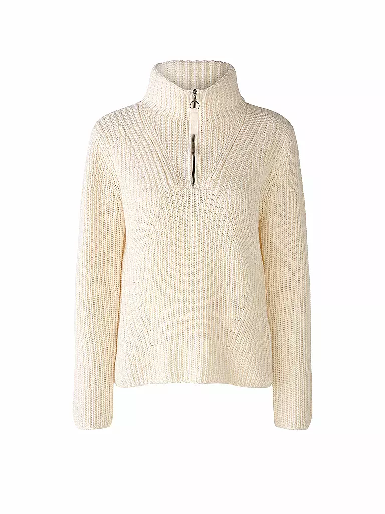 OUÍ | Troyer Pullover | creme