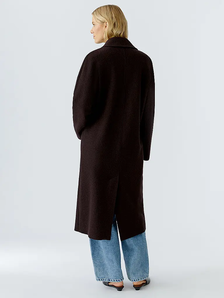 OUÍ | Wollmantel | braun