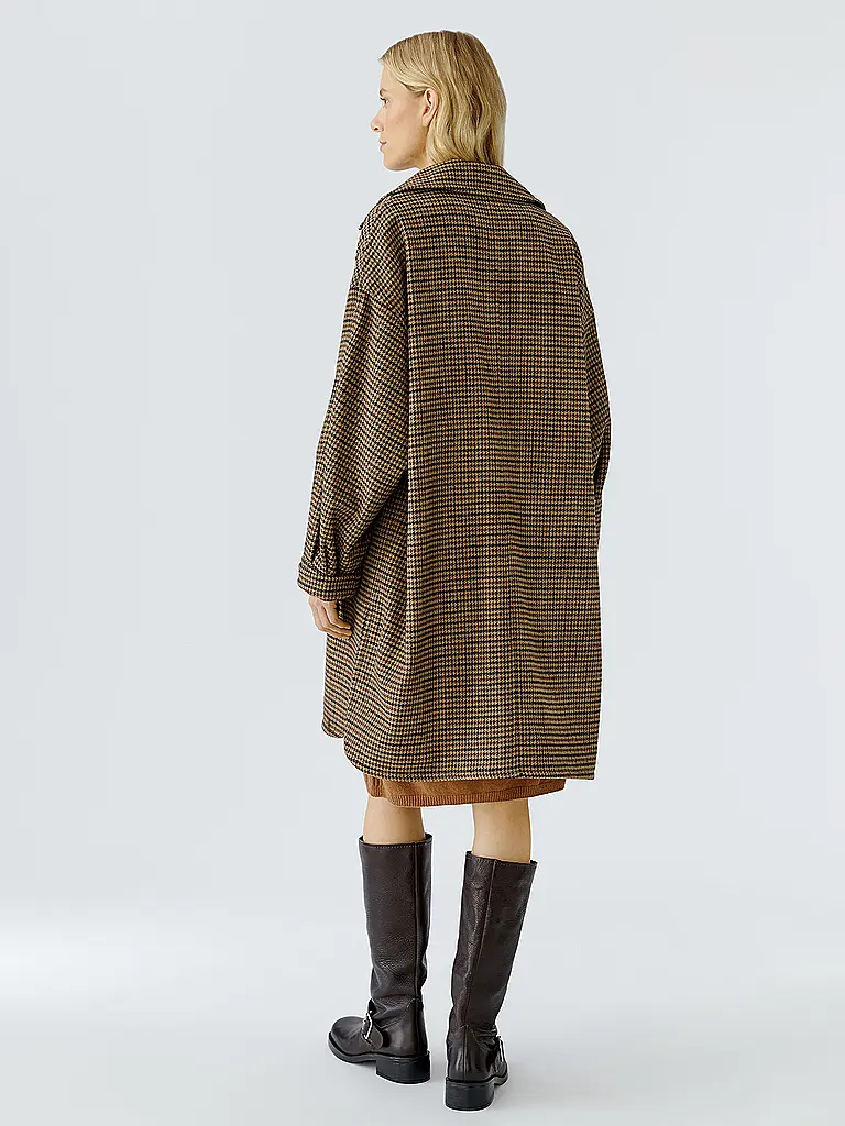 OUÍ | Wollmantel | braun