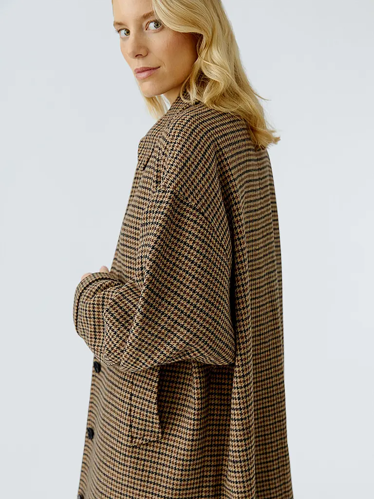 OUÍ | Wollmantel | braun