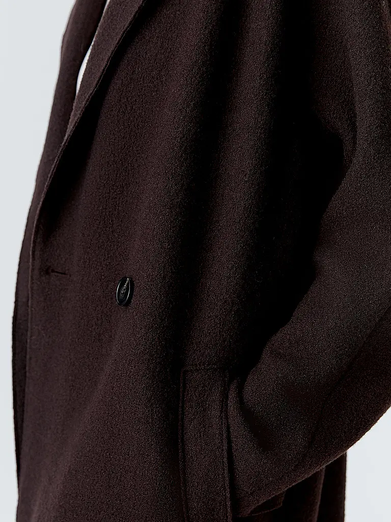 OUÍ | Wollmantel | braun
