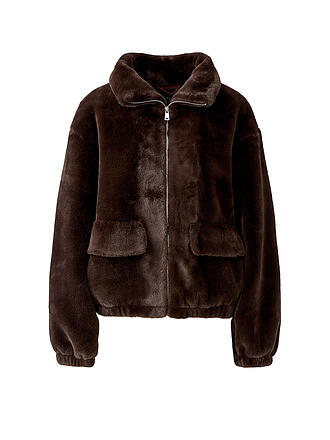 OUÍ | Jacke in Felloptik
