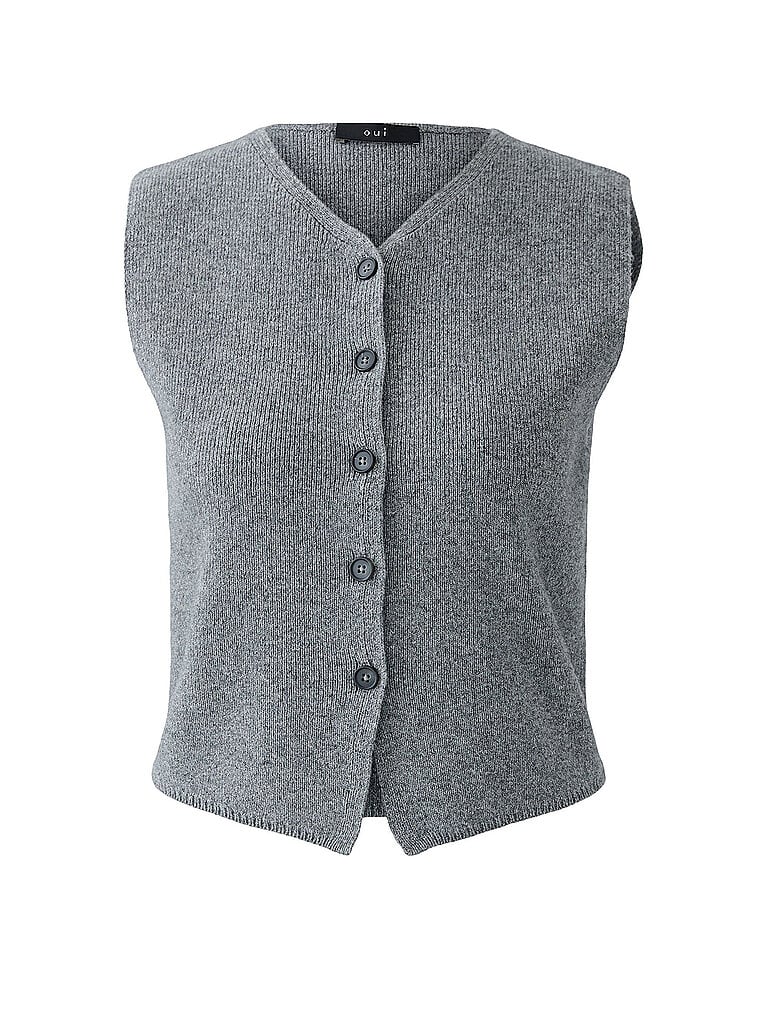 OUÍ Gilet grau 40 damen