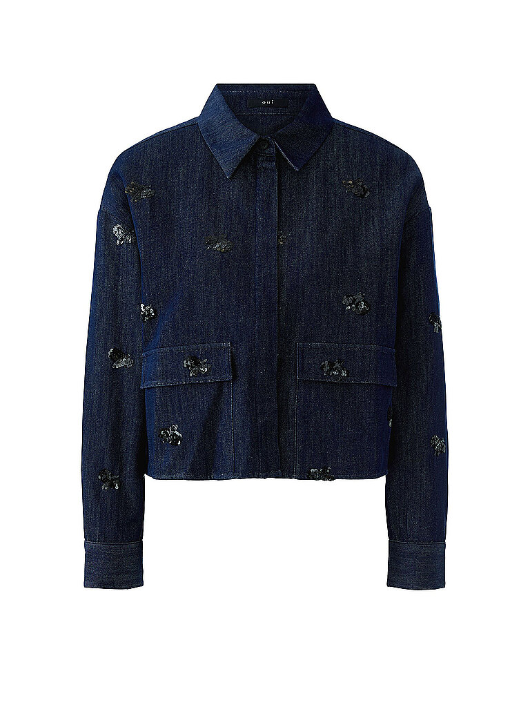 OUÍ Jeansjacke  dunkelblau | 40