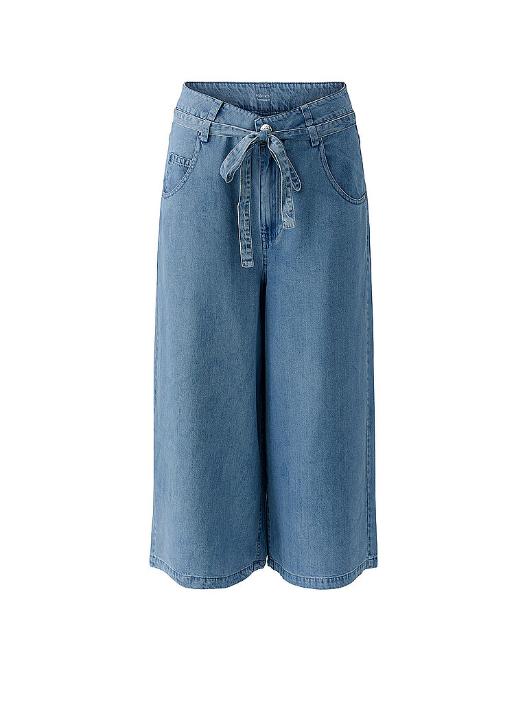 OUÍ Hose Wide Leg 7/8 dunkelblau | 44