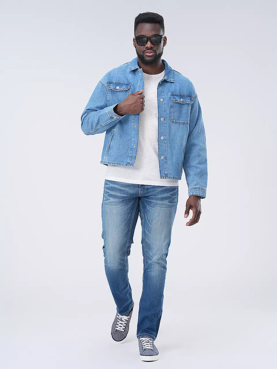 Denim allover Herren