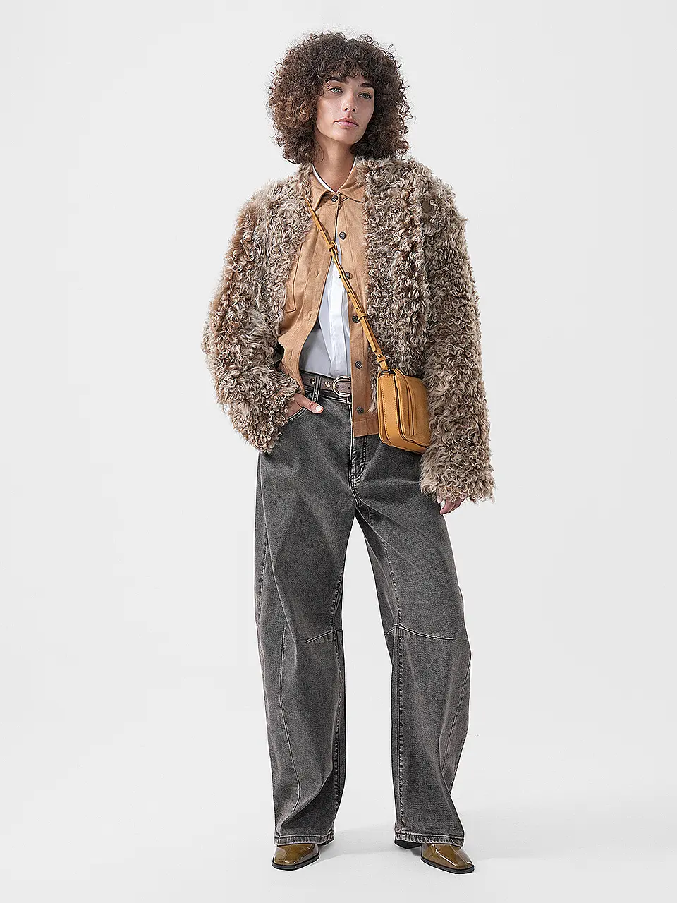 Denim x Fake Fur