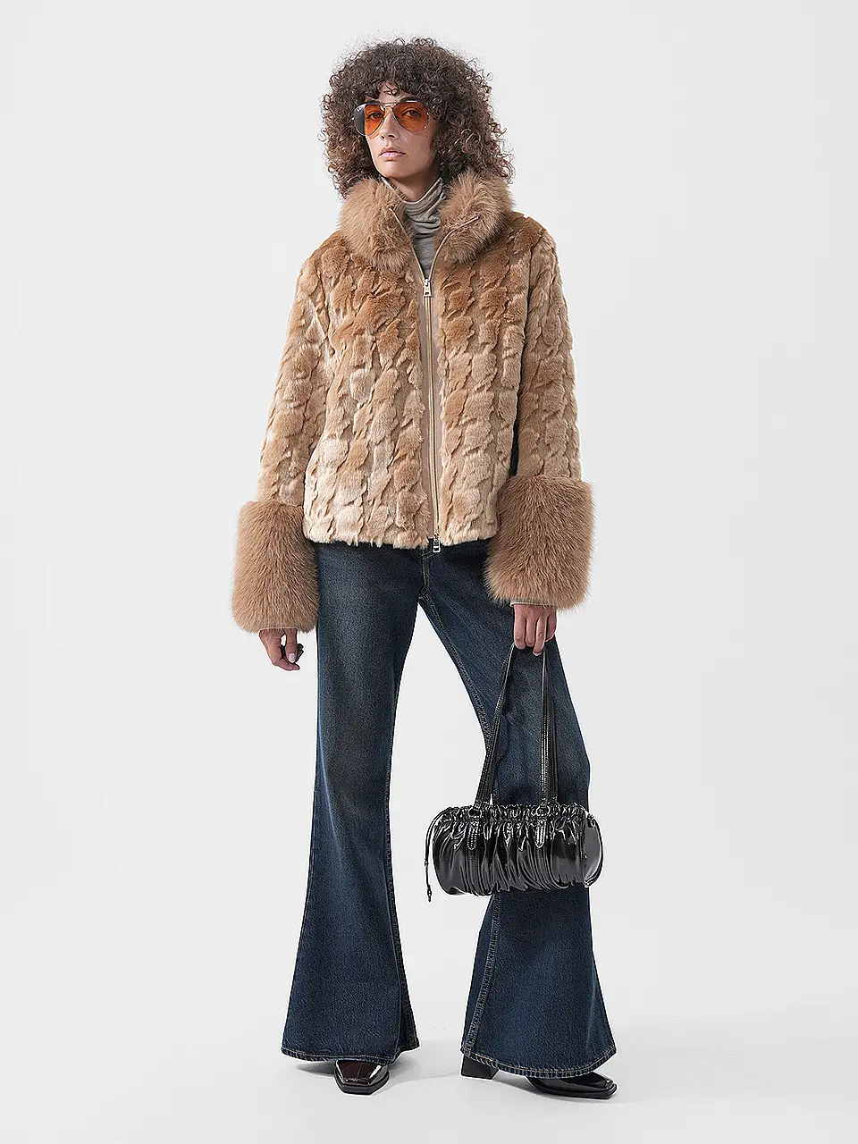 Denim x Fake Fur