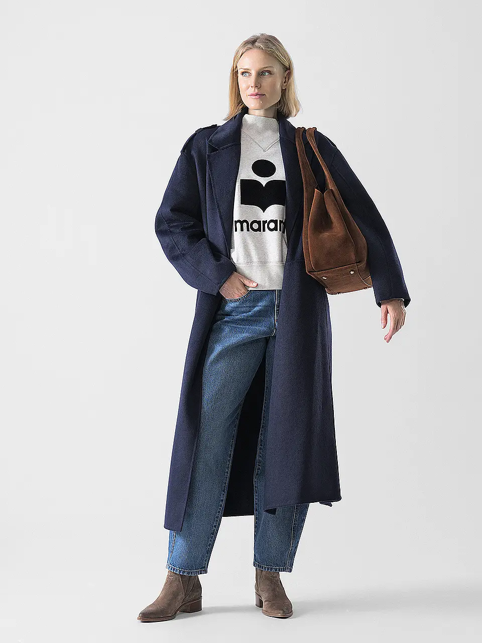 Wollmantel Chic