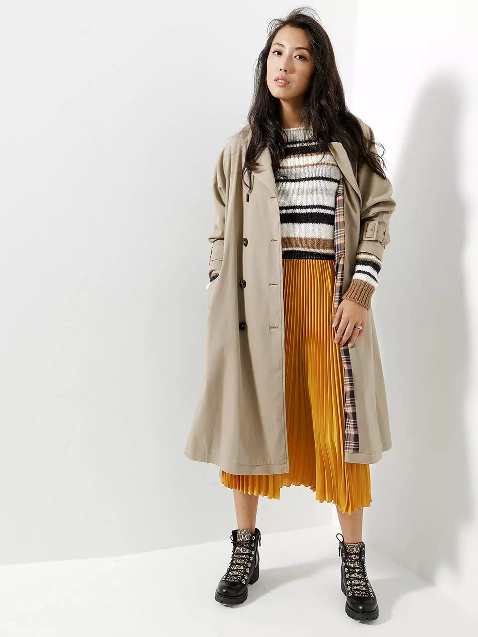It - Look Pullover + Midirock