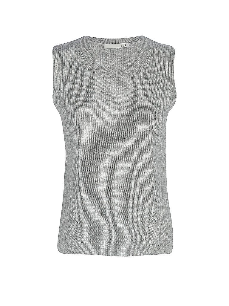 OUÍ Pullunder grau | 36