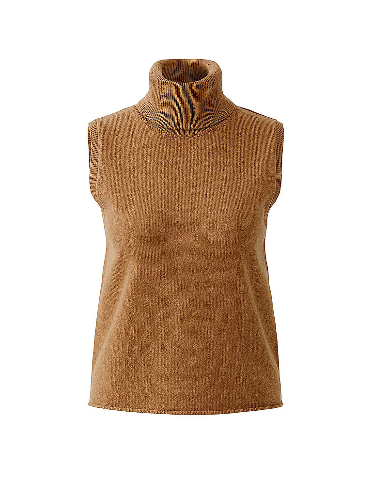 OUÍ Rollkragenpullover camel 36 damen