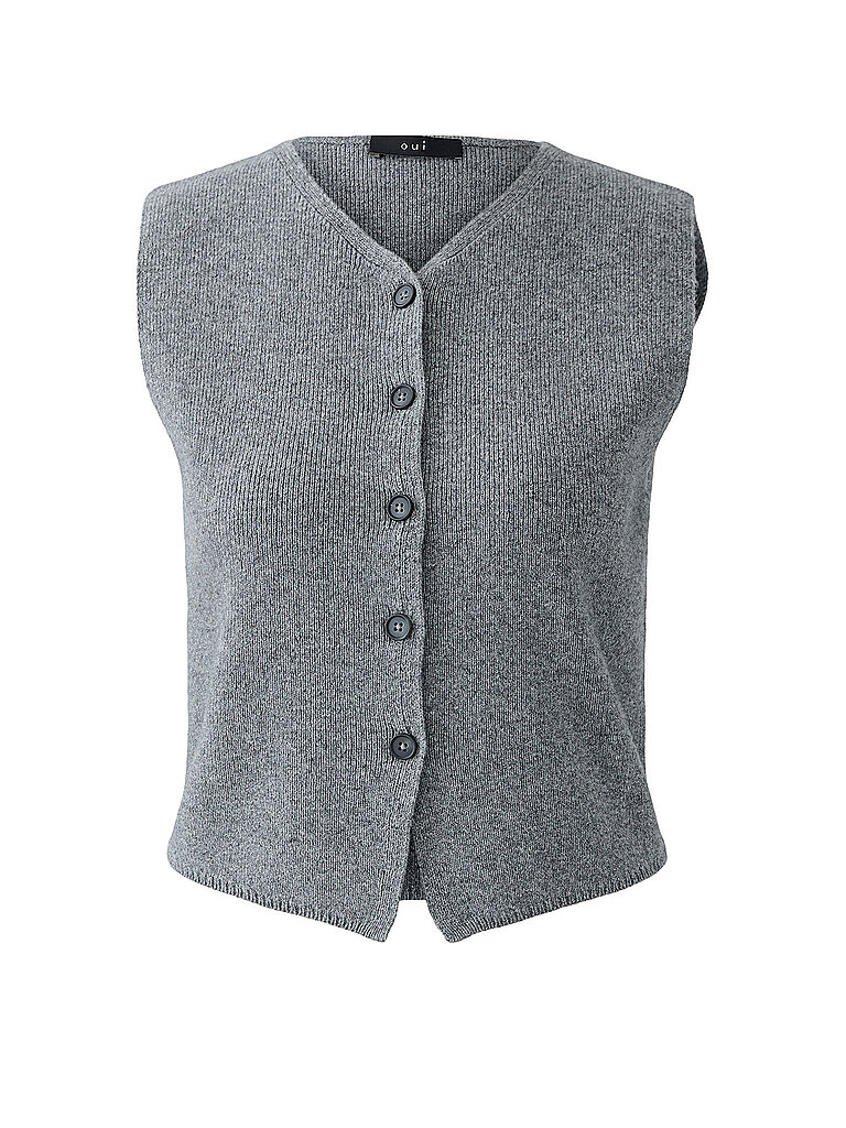 OUÍ Gilet grau   40 damen