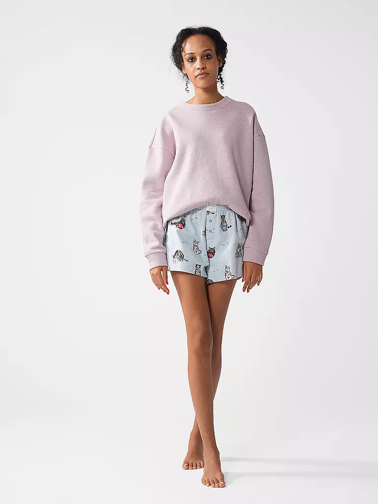 P.J.SALVAGE | Pyjamashorts | hellblau